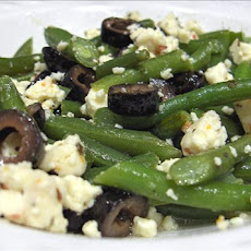 Salad of French-Style Green Beans and Goat's Cheese