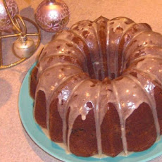 Golden Eggnog Cake