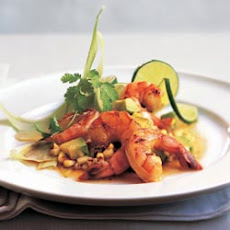 Lime Ponzu Shrimp and Corn Salsa