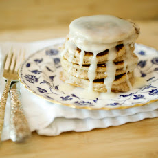 Cinnamon Bun Pancakes