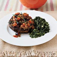 Vegetarian Stuffed Mushrooms