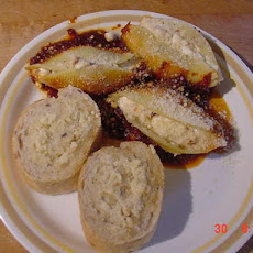 Pasta.....pasta Shells With Dilled Crab Filling