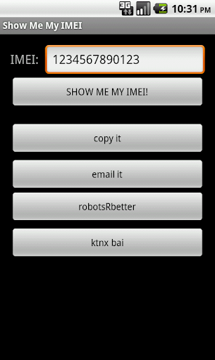 Show Me My IMEI