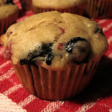 Split Decision (Oatnanaberry) Muffins.