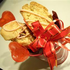 White Chocolate-Cranberry Biscotti