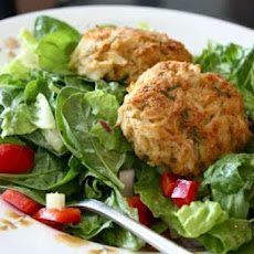 Curry Shrimp Cakes Entree Salad