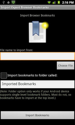 ImportExport Browser Bookmarks