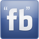 Facebook Status & Check In mobile app icon