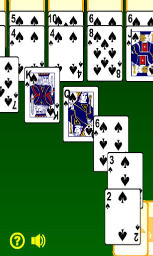 spider-solitaire for android screenshot