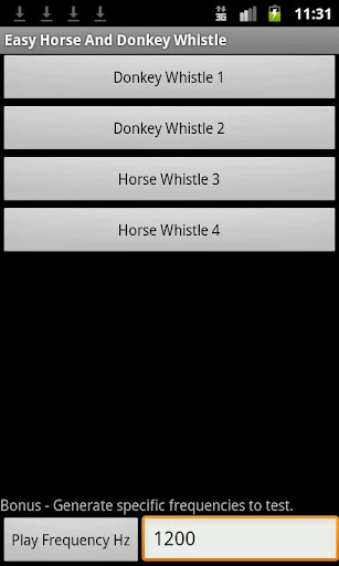 Easy Horse and Donkey Whistle