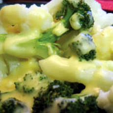 Vegetables in Two Cheese-Beer Sauce
