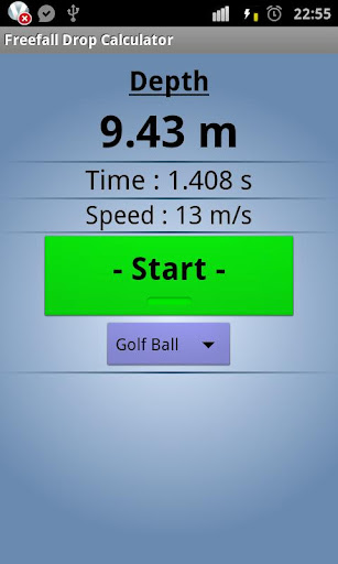 【免費工具App】Freefall Depth Stopwatch-APP點子