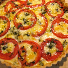 Cheese, Herb & Tomato Tart