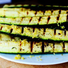 Grilled Zucchini with Yummy Lemon Salt
