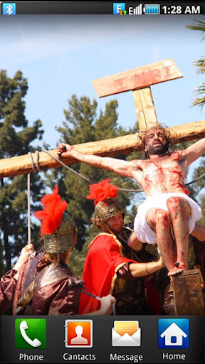 jesus-crucified-wallpaper-2 for android screenshot