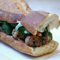 Lamb Meatball Banh Mi