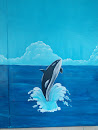 Jumping Whale Mural 