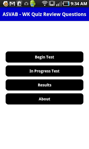 ASVAB Word Knowledge Quiz