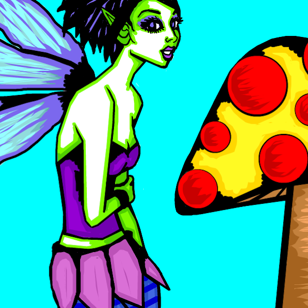 Pizza mushroom » drawings » SketchPort