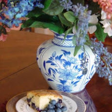 Blueberry Sour Cream Cake