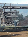 The Steam Boat Era Mural