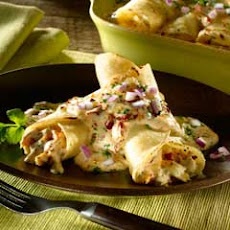 Creamy Chipotle Beef Enchiladas