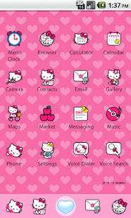 How to install Hello Kitty Heart Colors Theme lastet apk for pc