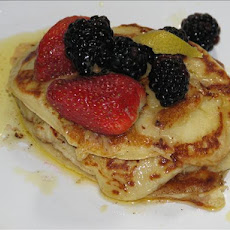 Apple Pancakes with Lemon Spiced Butter