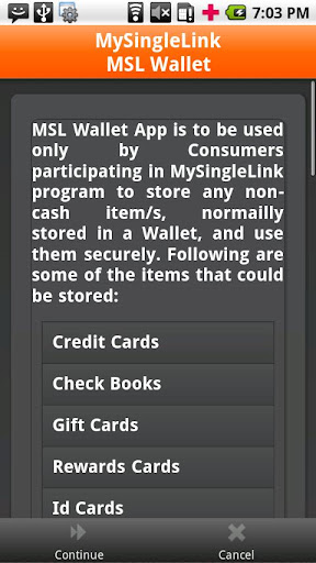 MSL Wallet