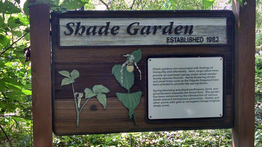Shade Garden Informational Plaque