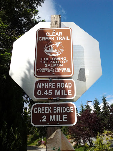 Clear Creek Trail Entrance