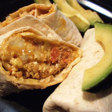 Artichoke Breakfast Burritos