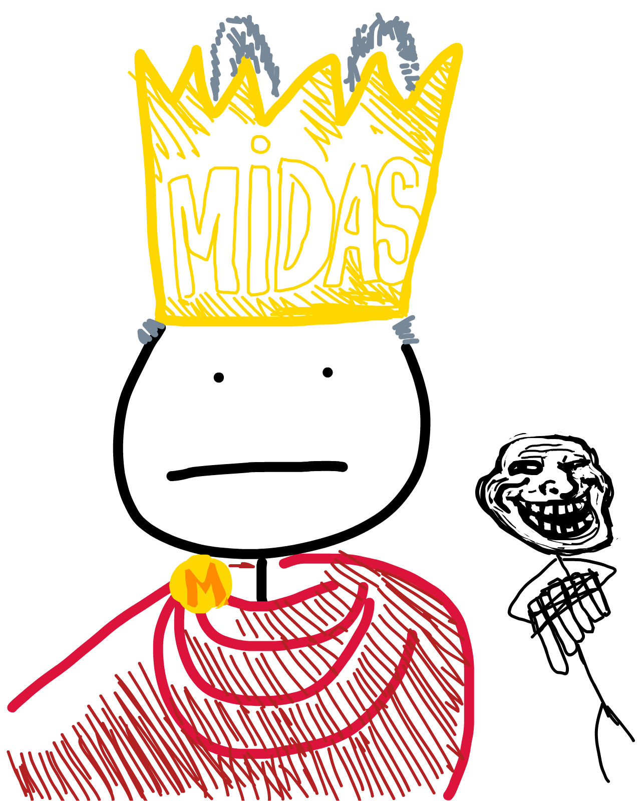 King Midas Has Donkey's Ears