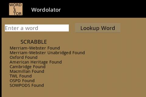 Wordolator