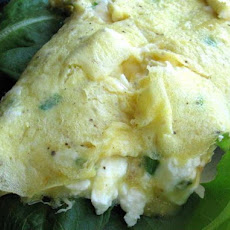 Feta, Parmesan & Chive Omelette
