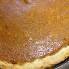 Grandma's Sweet Hubbard Squash Custard Pie