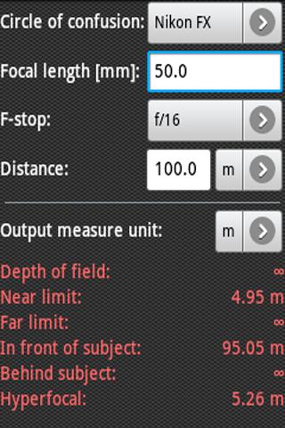 【免費攝影App】DoF Calc-APP點子