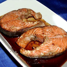 Broiled Salmon Steaks