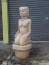 Naked Girl Statue