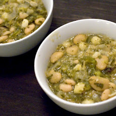 South Beach Diet Tomatillo White Chili