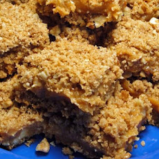 Caramel Walnut Bars