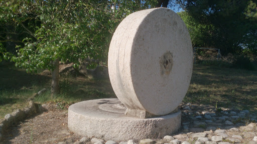 Old Mill Grinding Stone 
