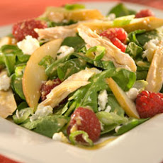 Fruity Chicken & Arugula Salad