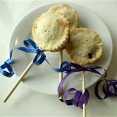 Blueberry Pie Pops