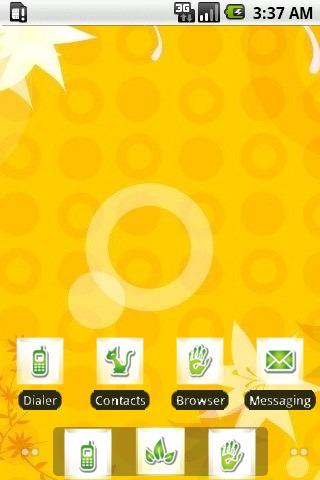 Yellow Flower [SQTheme] ADW