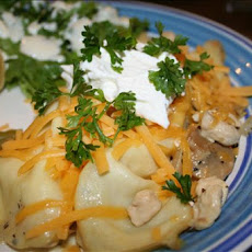 Chicken Crepes