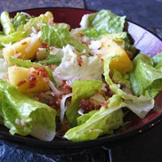 Tropical Salad with Pineapple Vinaigrette