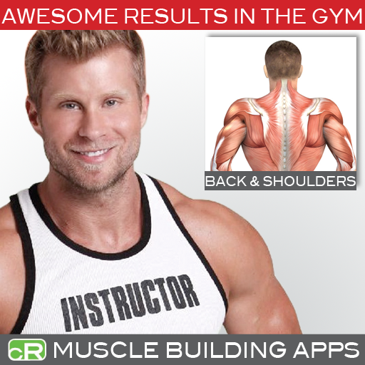 Muscle Building Back+Shoulders LOGO-APP點子