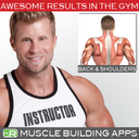 Muscle Building Back+Shoulders mobile app icon