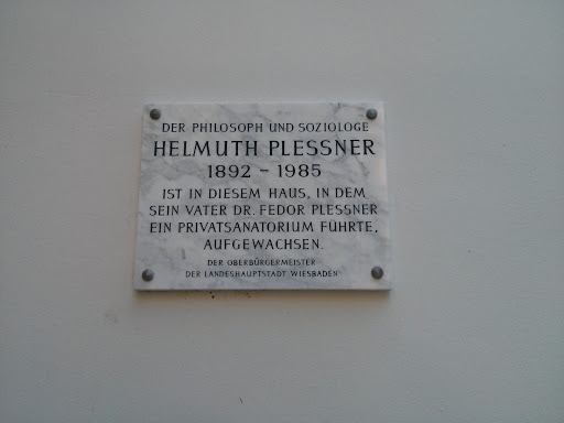 Helmuth Plessner 1892-1985